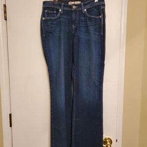 Levi's curvy boot cut jeans.